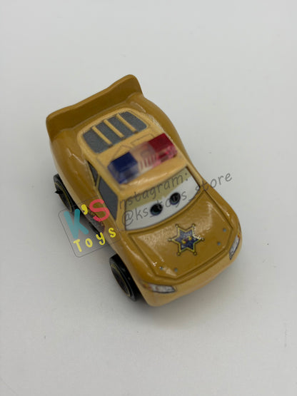 Loose Mini Racers Pixar Disney Cars, DEPUTY LIGHTNING MCQUEEN - Mint / Near Mint Condition