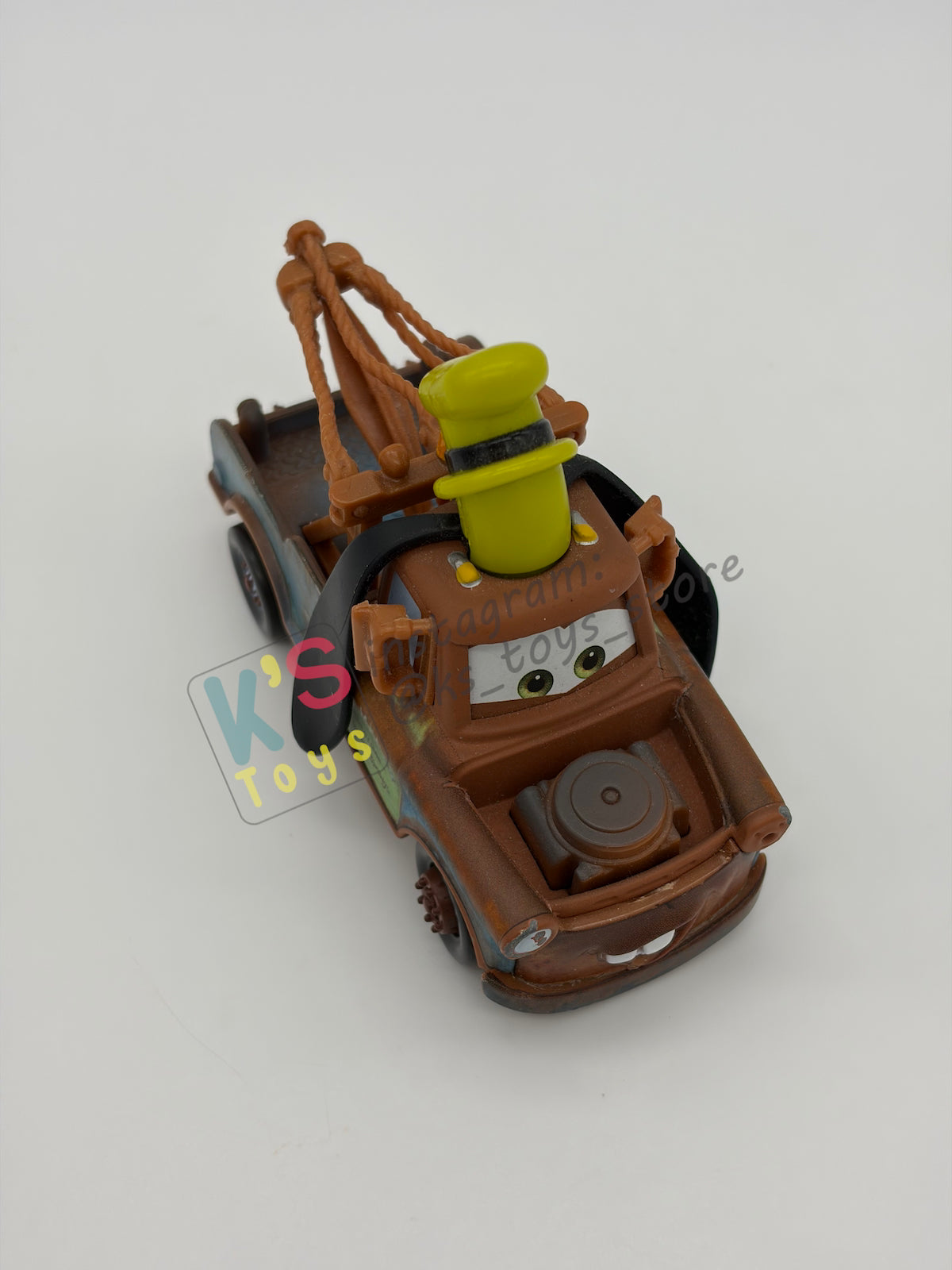 PRE-OWNED / LOOSE DISNEY PIXAR CARS - "GOOFY MATER" EXCLUSIVE DISNEY PARKS - NEAR MINT CONDITION