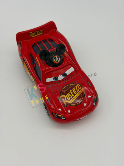 PRE-OWNED / LOOSE DISNEY PIXAR CARS - "LIGHTNING MCQUEEN AS MICKEY - DISNEY PARKS EXCLUSIVE - MINT CONDITION
