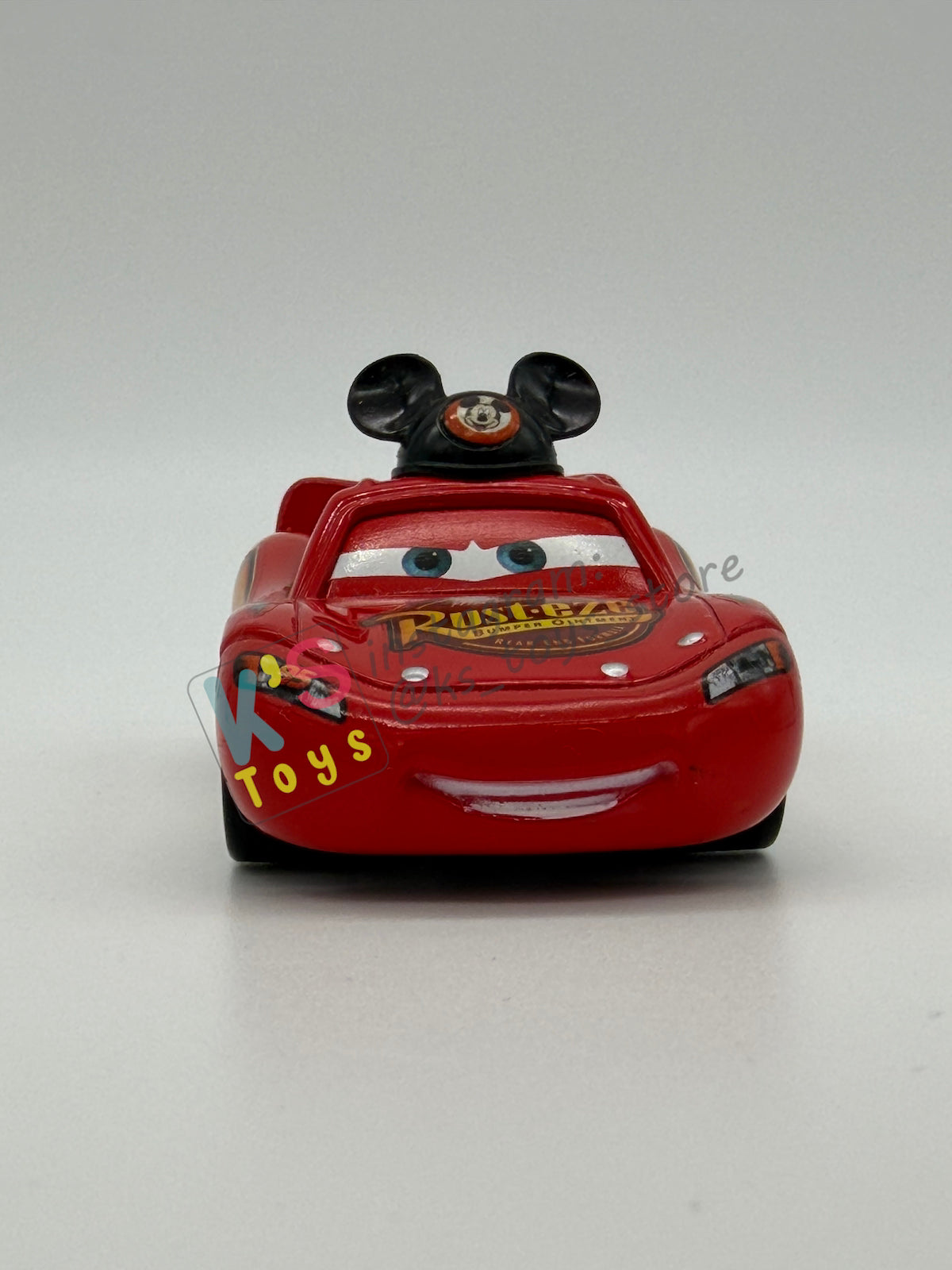 PRE-OWNED / LOOSE DISNEY PIXAR CARS - "LIGHTNING MCQUEEN AS MICKEY - DISNEY PARKS EXCLUSIVE - MINT CONDITION