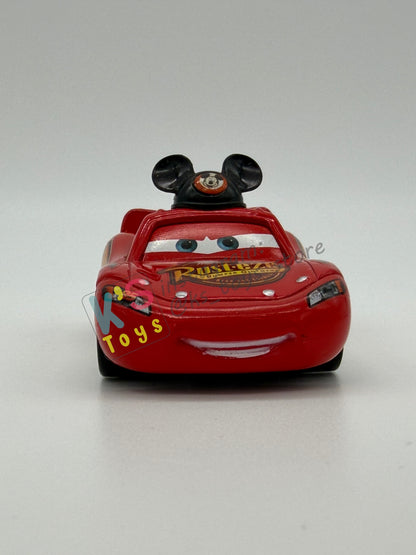 PRE-OWNED / LOOSE DISNEY PIXAR CARS - "LIGHTNING MCQUEEN AS MICKEY - DISNEY PARKS EXCLUSIVE - MINT CONDITION