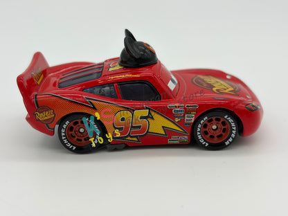 PRE-OWNED / LOOSE DISNEY PIXAR CARS - "LIGHTNING MCQUEEN AS MICKEY - DISNEY PARKS EXCLUSIVE - MINT CONDITION