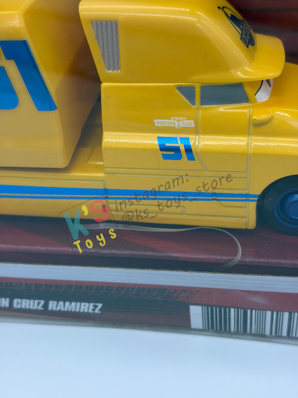Hauler Disney Pixar Cars by Mattel, 2024 Cruz Ramirez Hauler - BNIP - READ DESCRIPTION!!