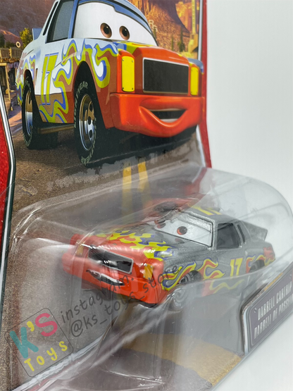 DISNEY PIXAR CARS 1:55 BY MATTEL, DARRELL CARTRIP #43 - THE WORLD OF CARS - BNIP