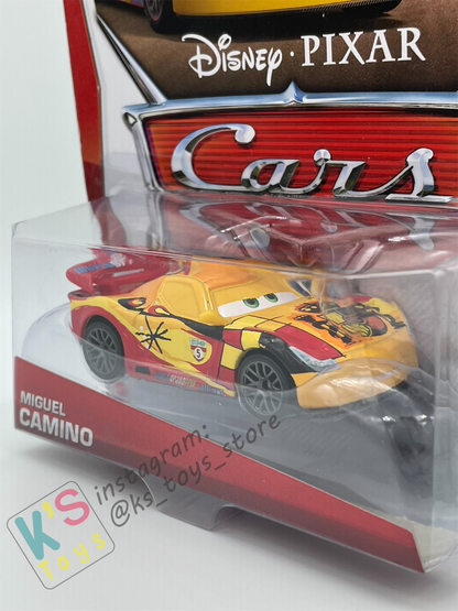 DISNEY PIXAR CARS BY MATTEL, MIGUEL CAMINO - WGP SERIES - BNIP