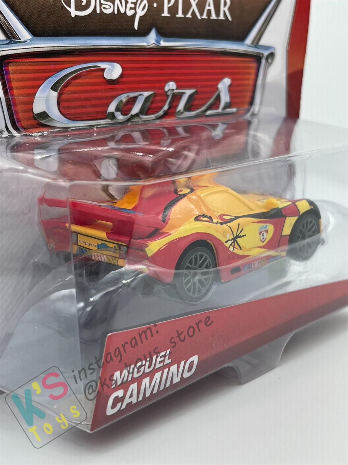 DISNEY PIXAR CARS BY MATTEL, MIGUEL CAMINO - WGP SERIES - BNIP