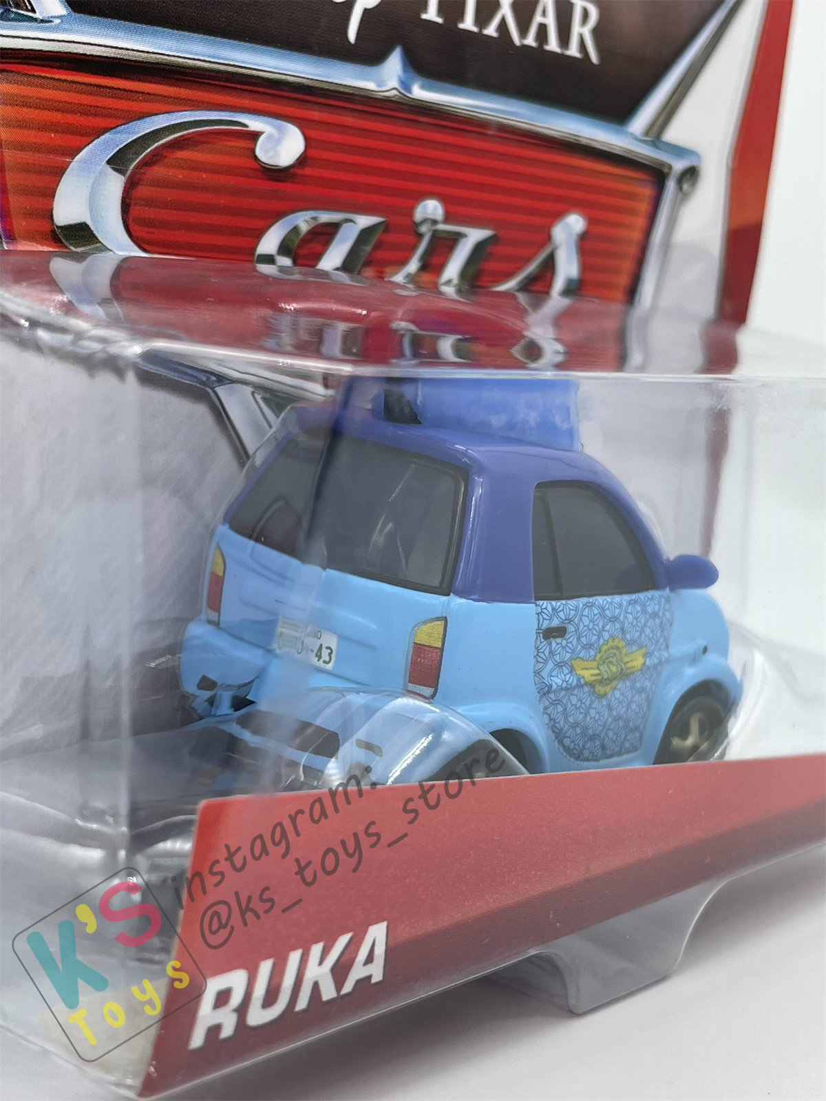 DISNEY PIXAR CARS BY MATTEL, RUKA - AIRPORT ADVENTURE SERIES - BNIP