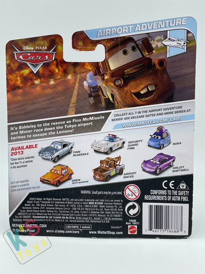 DISNEY PIXAR CARS BY MATTEL, RUKA - AIRPORT ADVENTURE SERIES - BNIP