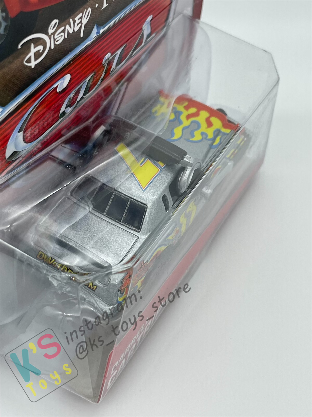 DISNEY PIXAR CARS BY MATTEL, DARRELL CARTRIP WITH HEADSET - WGP SERIES - BNIP