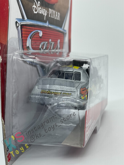 DISNEY PIXAR CARS BY MATTEL, DARRELL CARTRIP WITH HEADSET - WGP SERIES - BNIP