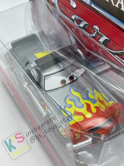 DISNEY PIXAR CARS BY MATTEL, DARRELL CARTRIP WITH HEADSET - WGP SERIES - BNIP