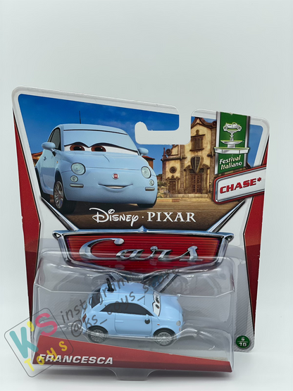 DISNEY PIXAR CARS 1:55 BY MATTEL, FRANCESCA - FESTIVAL ITALIANO SERIES - BNIP