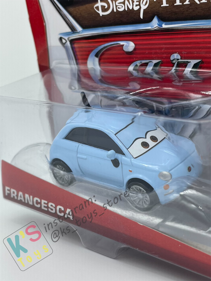 DISNEY PIXAR CARS 1:55 BY MATTEL, FRANCESCA - FESTIVAL ITALIANO SERIES - BNIP