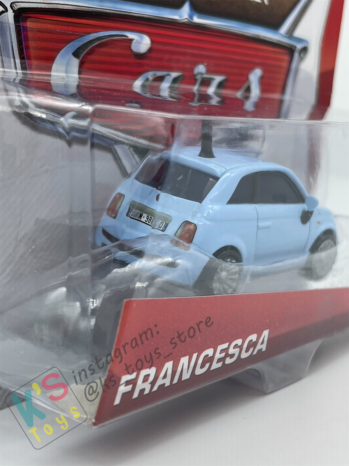 DISNEY PIXAR CARS 1:55 BY MATTEL, FRANCESCA - FESTIVAL ITALIANO SERIES - BNIP