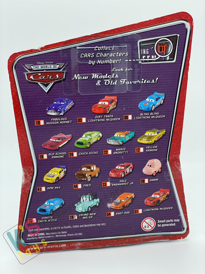 DISNEY PIXAR CARS 1:55 BY MATTEL, FRED - THE WORLD OF CARS SERIES - BNIP