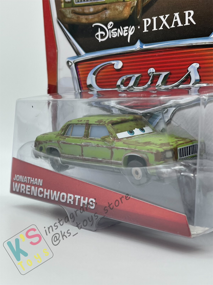 DISNEY PIXAR CARS BY MATTEL, JONATHAN WRENCHWORTHS - RUSTEZE RACING SERIES - BNIP
