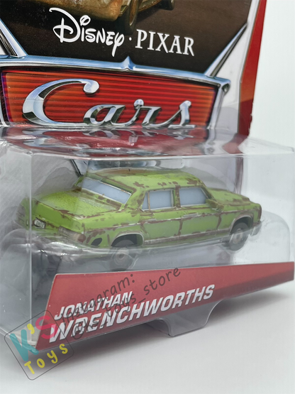 DISNEY PIXAR CARS BY MATTEL, JONATHAN WRENCHWORTHS - RUSTEZE RACING SERIES - BNIP