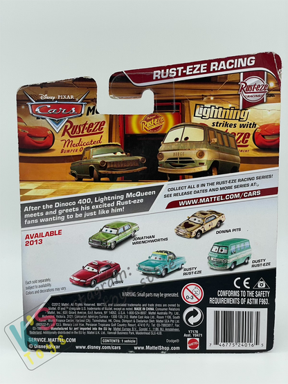 DISNEY PIXAR CARS BY MATTEL, JONATHAN WRENCHWORTHS - RUSTEZE RACING SERIES - BNIP