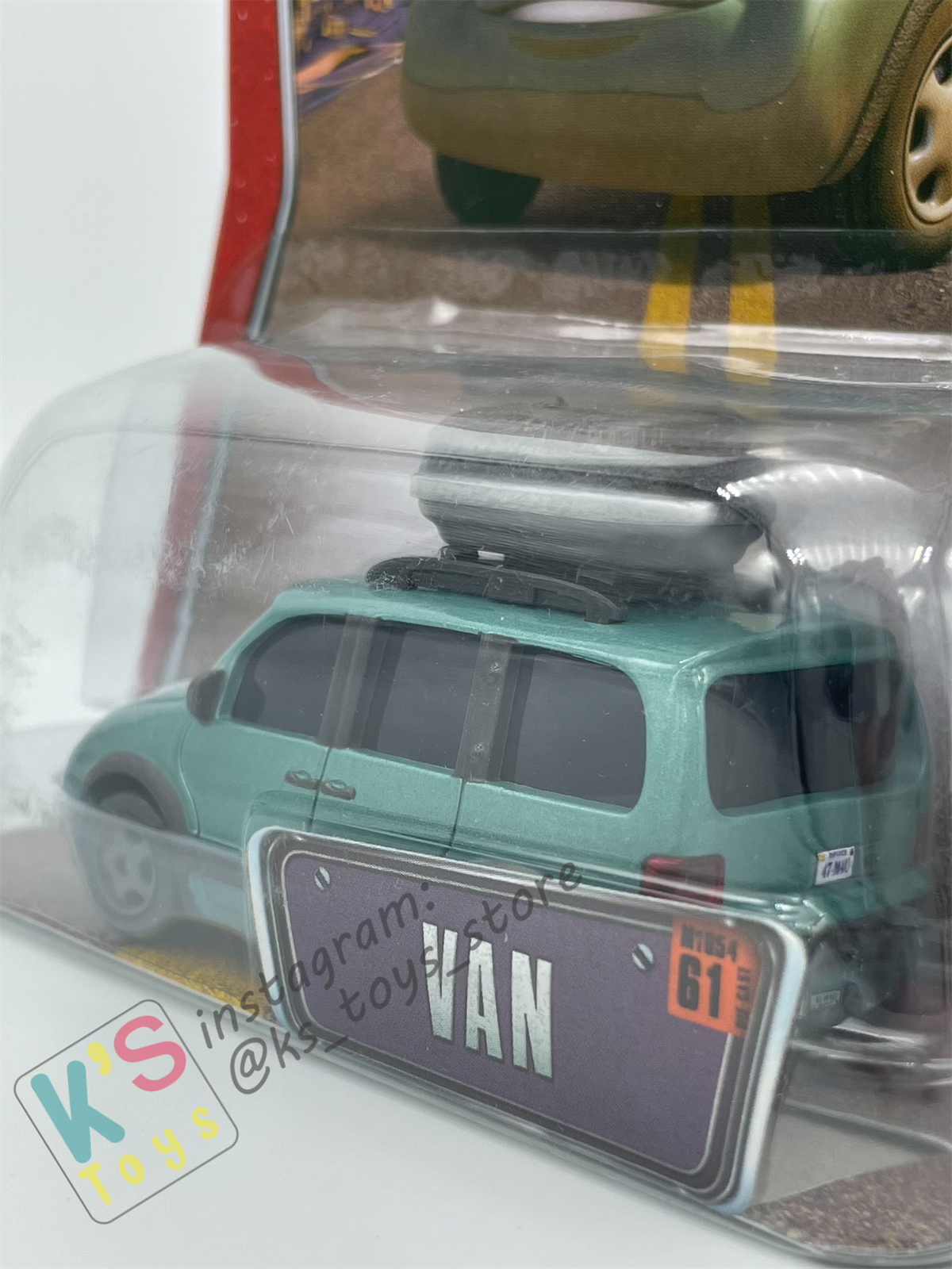 DISNEY PIXAR CARS "VAN #61" THE WORLD OF CARS - BNIP