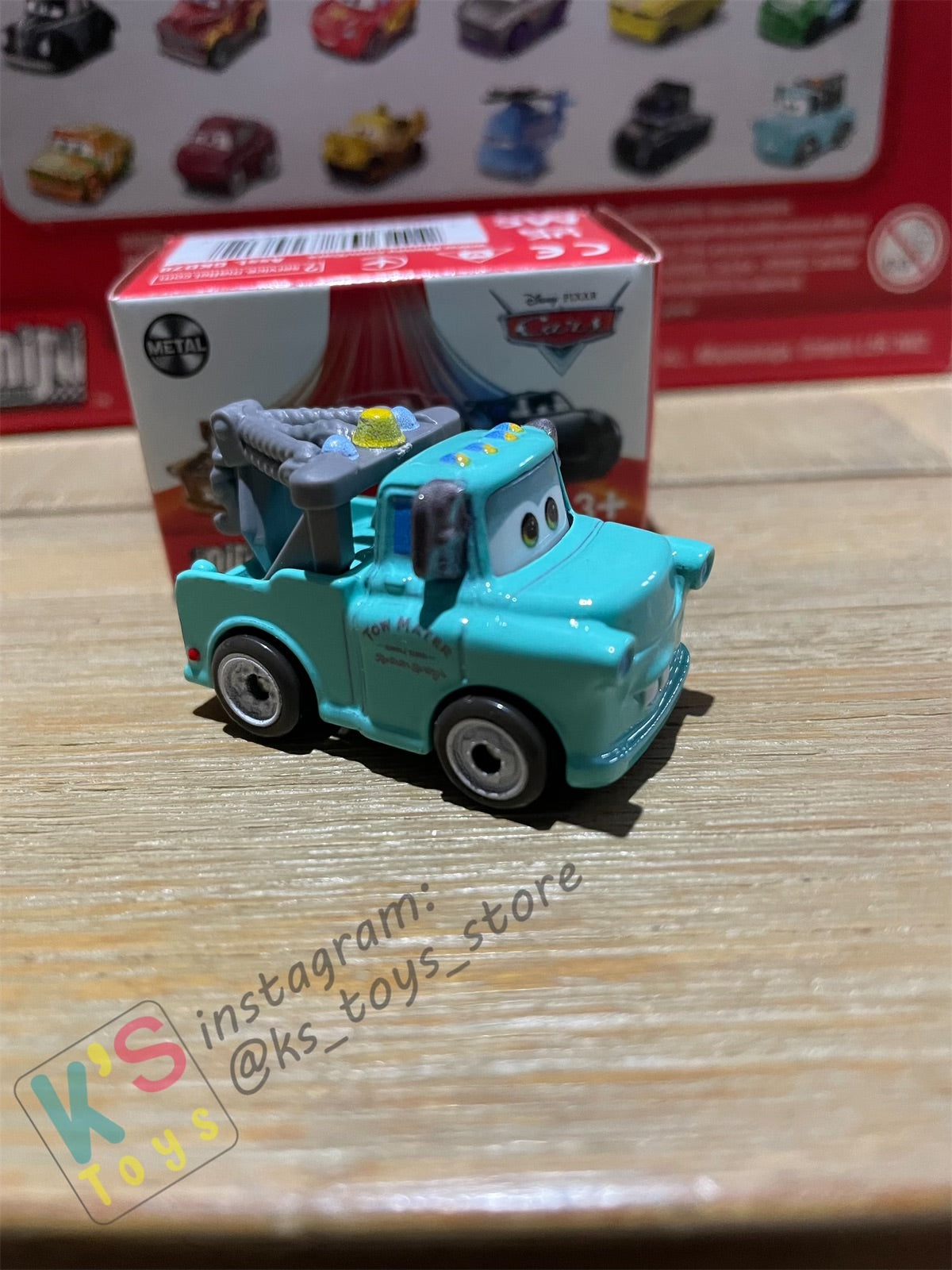 Mini Racers Pixar Disney Cars, 2022 Series 1 #07 BRAND NEW MATER