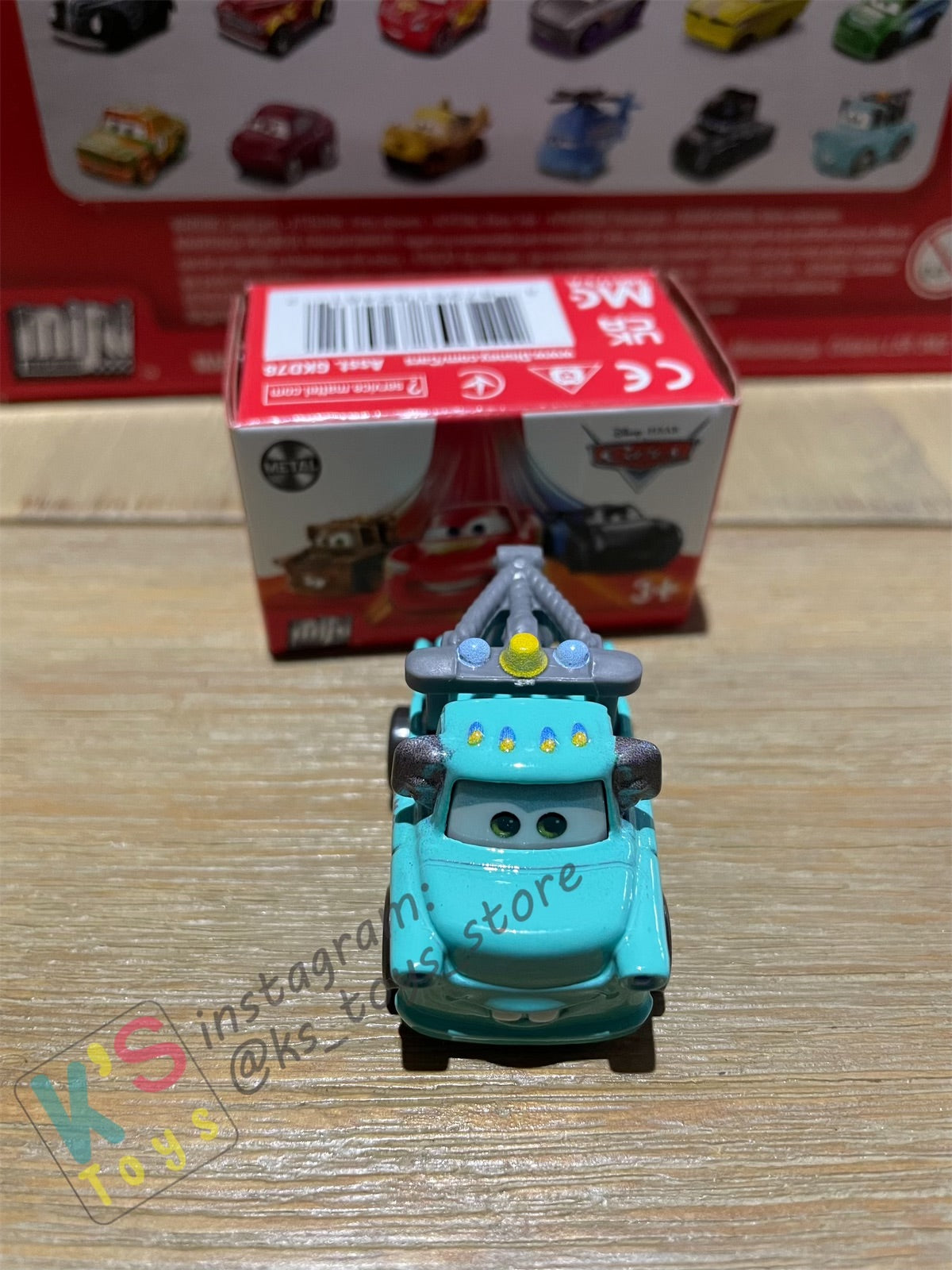 Mini Racers Pixar Disney Cars, 2022 Series 1 #07 BRAND NEW MATER