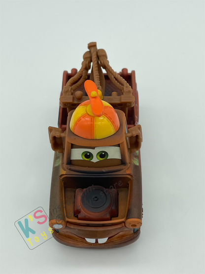 PRE-OWNED / LOOSE DISNEY PIXAR CARS - "BEANIE HAT MATER" MONSTER TRUCK MATER SERIES - DISPLAYED CONDITION