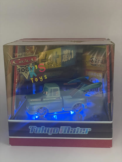2010 Exclusive SDCC Tokyo Mater with Flames - Rare Disney Pixar Cars by MattyCollector.com - BNIB - READ DESCRIPTION!!!