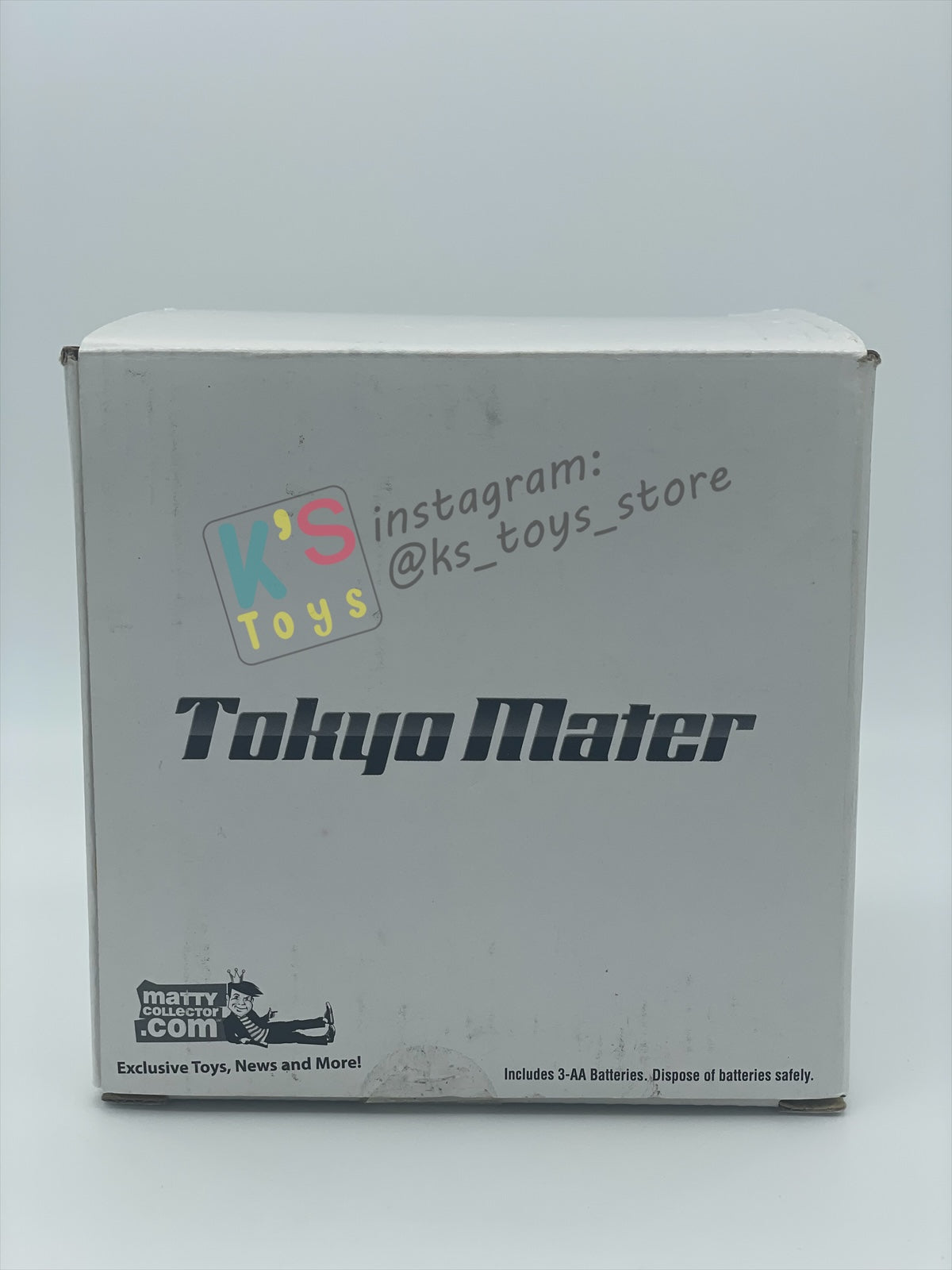 2010 Exclusive SDCC Tokyo Mater with Flames - Rare Disney Pixar Cars by MattyCollector.com - BNIB - READ DESCRIPTION!!!