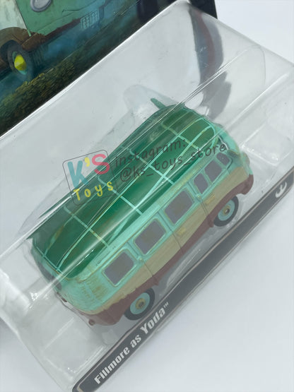 DISNEY PIXAR CARS 1:55 BY MATTEL EXCLUSIVE DISNEY PARKS "FILLMROE AS YODA" - BNIP