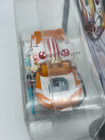 DISNEY PIXAR CARS 1:55 BY MATTEL EXCLUSIVE DISNEY PARKS "LIGHTNING MCQUEEN AS LUKE SKYWALKER" - BNIP