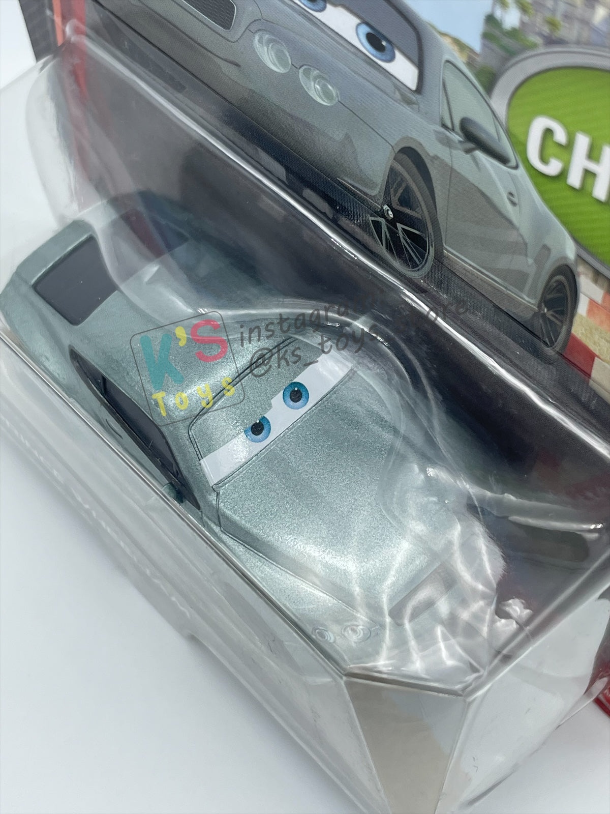 DISNEY PIXAR CARS 1:55 BY MATTEL "PRINCE WHEELIAM" CARS 2 SERIES CHASE - BNIP