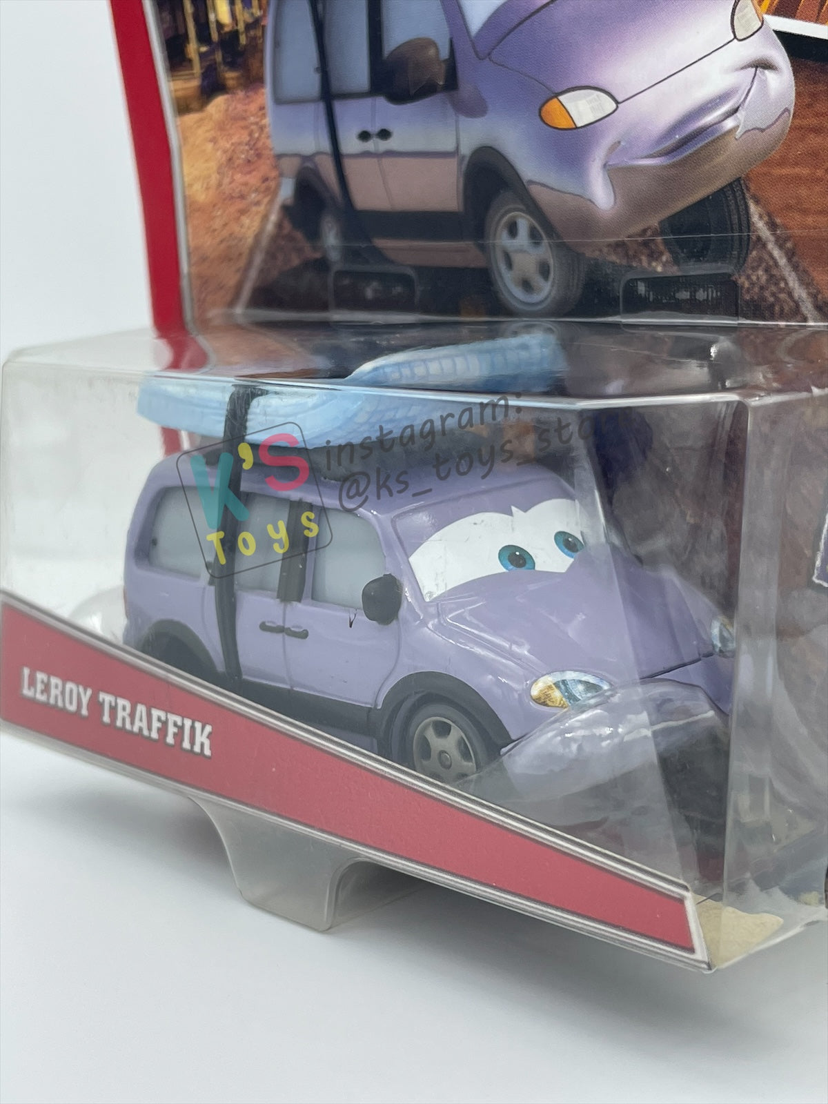 DISNEY PIXAR CARS 1:55 BY MATTEL "LEROY TRAFFIK" RADIATOR SPRINGS CLASSIC - BNIP