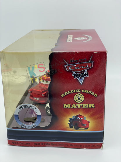 DISNEY PIXAR CARS BY MATTEL - EXCLUSIVE SDCC 2009 CARS TOON RESCUE SQUAD MATER 3-PACK GIFT SET "RESCUE SQUAD MATER, DALMATIAN MIA AND DALMATIAN TIA" - BNIB - READ DESCRIPTION!!!!