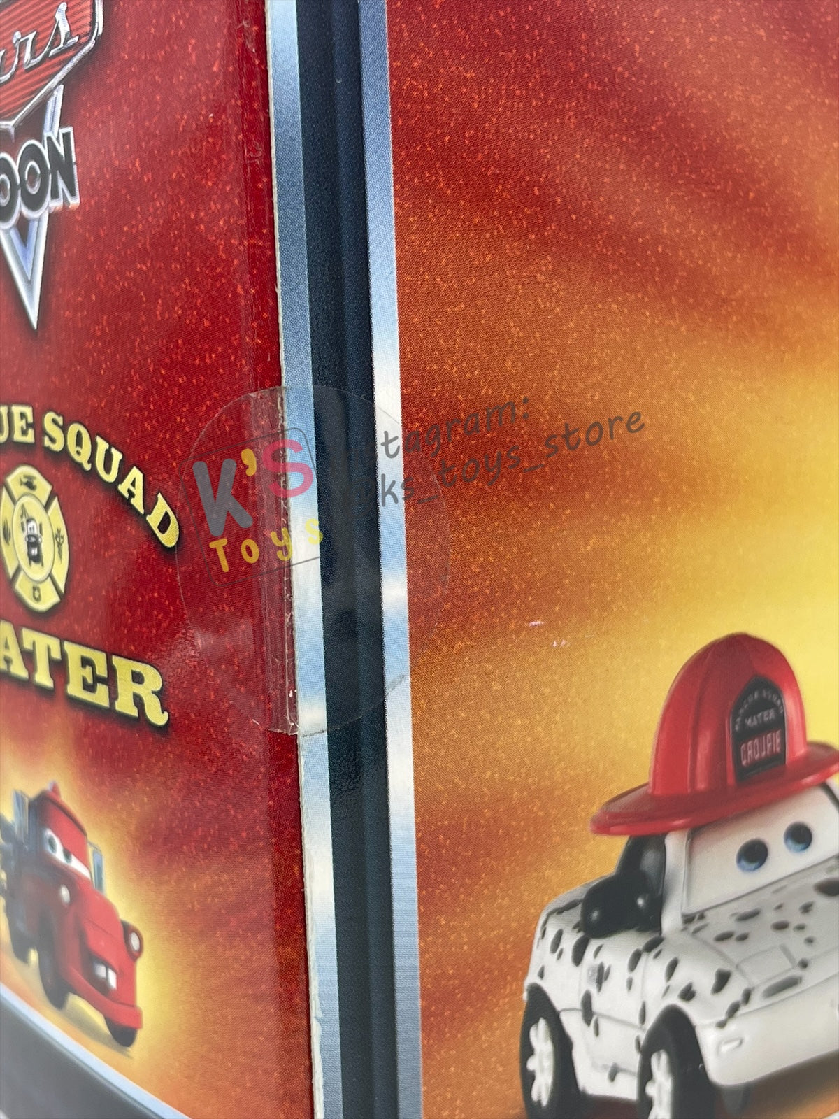 DISNEY PIXAR CARS BY MATTEL - EXCLUSIVE SDCC 2009 CARS TOON RESCUE SQUAD MATER 3-PACK GIFT SET "RESCUE SQUAD MATER, DALMATIAN MIA AND DALMATIAN TIA" - BNIB - READ DESCRIPTION!!!!