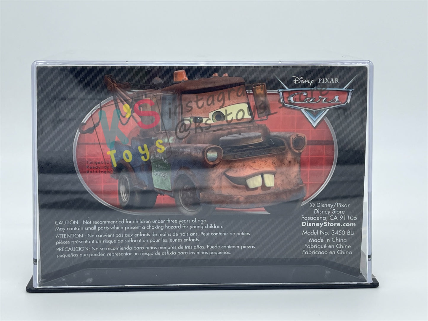 Disney Store Version of Disney Pixar Cars 1:43 - STEALTH MATER - BNIP