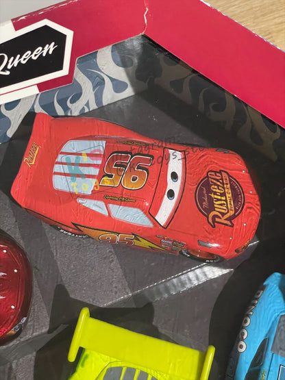 Disney Store Version of Disney Pixar Cars 1:43 - GIFT PACK "MCQUEEN O-RAMA 5-PACK GREEN TOKYO" - BNIP