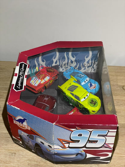 Disney Store Version of Disney Pixar Cars 1:43 - GIFT PACK "MCQUEEN O-RAMA 5-PACK GREEN TOKYO" - BNIP