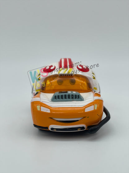 PRE-OWNED / LOOSE DISNEY PIXAR CARS BY MATTEL - "LIGHTNING MCQUEEN AS LUKE SKYWALKER" - STAR WARS SERIES - PLAYED WITH GOOD CONDITION - READ DESCRIPTION!!!!!!!!!!!