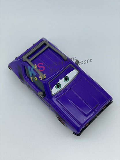 PRE-OWNED / LOOSE DISNEY PIXAR CARS - "DON CRUMLIN (GREEN EYES)" CARS 2 SERIES - MINT / NEAR MINT CONDITION - READ DESCRIPTION!!!!!!!!!!