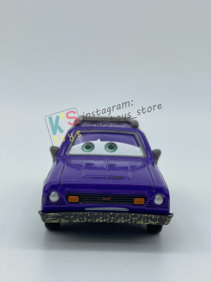 PRE-OWNED / LOOSE DISNEY PIXAR CARS - "DON CRUMLIN (GREEN EYES)" CARS 2 SERIES - MINT / NEAR MINT CONDITION - READ DESCRIPTION!!!!!!!!!!