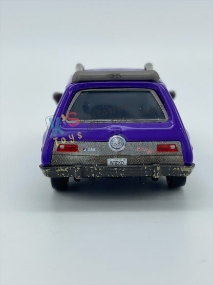 PRE-OWNED / LOOSE DISNEY PIXAR CARS - "DON CRUMLIN (GREEN EYES)" CARS 2 SERIES - MINT / NEAR MINT CONDITION - READ DESCRIPTION!!!!!!!!!!