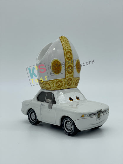 PRE-OWNED / LOOSE DISNEY PIXAR CARS - "POPE PINION IV" CARS 2 SERIES - MINT / NEAR MINT CONDITION - READ DESCRIPTION!!!!!!!!!!