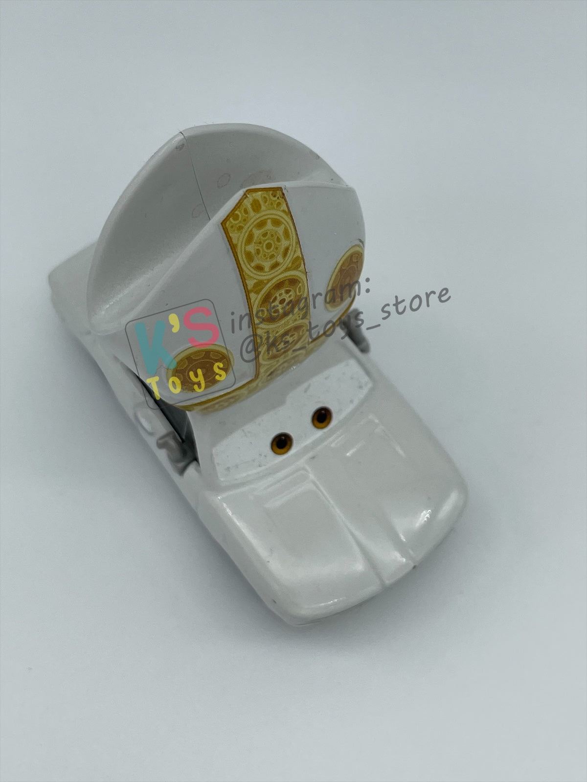 PRE-OWNED / LOOSE DISNEY PIXAR CARS - "POPE PINION IV" CARS 2 SERIES - MINT / NEAR MINT CONDITION - READ DESCRIPTION!!!!!!!!!!