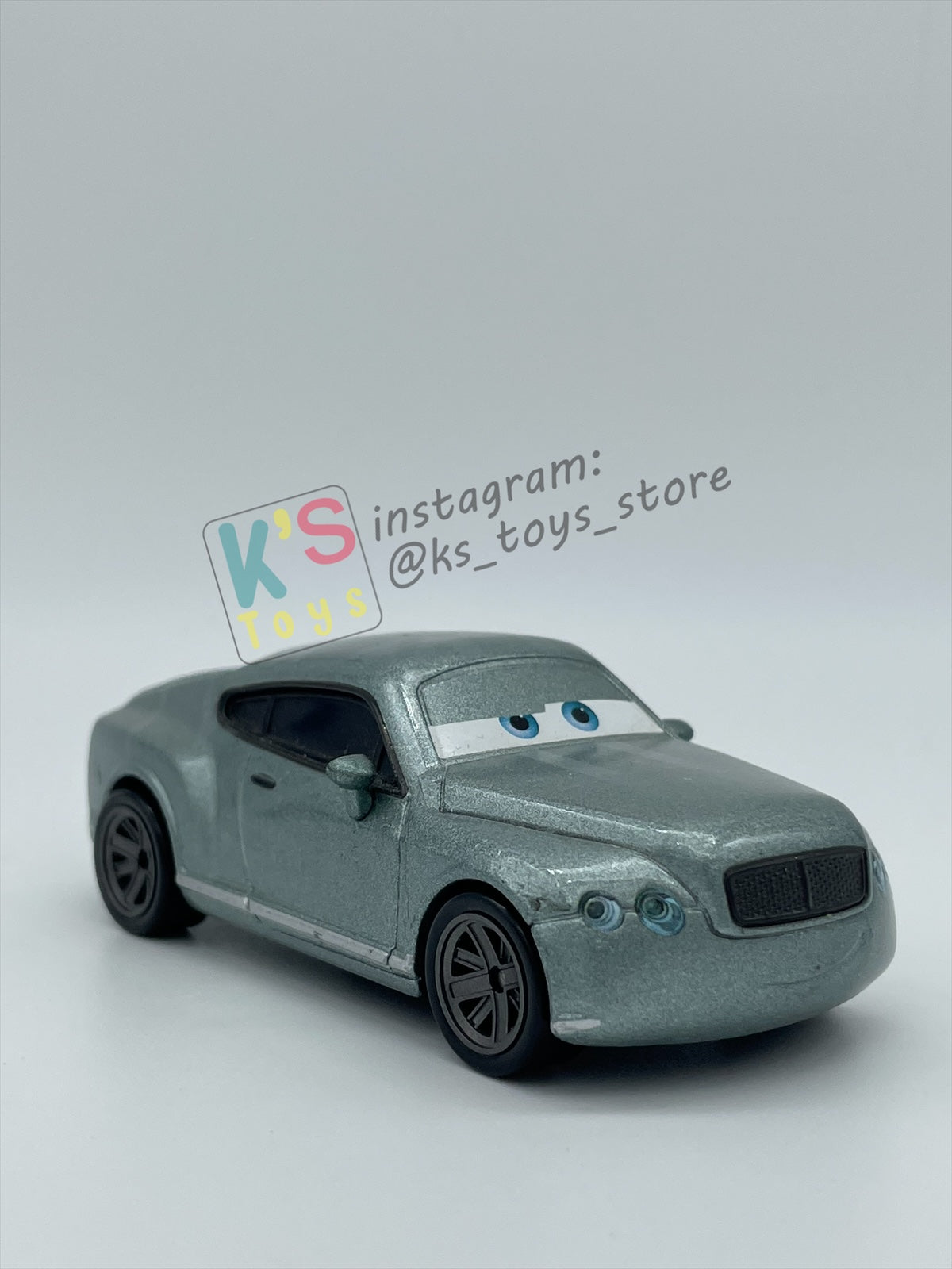 PRE-OWNED / LOOSE DISNEY PIXAR CARS - "PRINCE WHEELIAM" CARS 2 SERIES - MINT / NEAR MINT CONDITION - READ DESCRIPTION!!!!!!!!!!