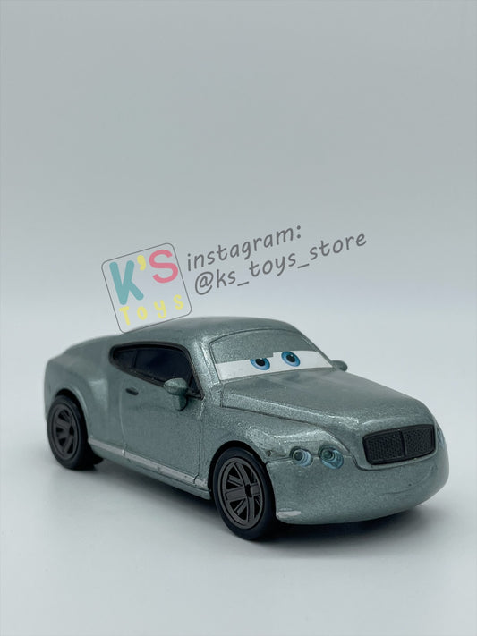 PRE-OWNED / LOOSE DISNEY PIXAR CARS - "PRINCE WHEELIAM" CARS 2 SERIES - MINT / NEAR MINT CONDITION - READ DESCRIPTION!!!!!!!!!!