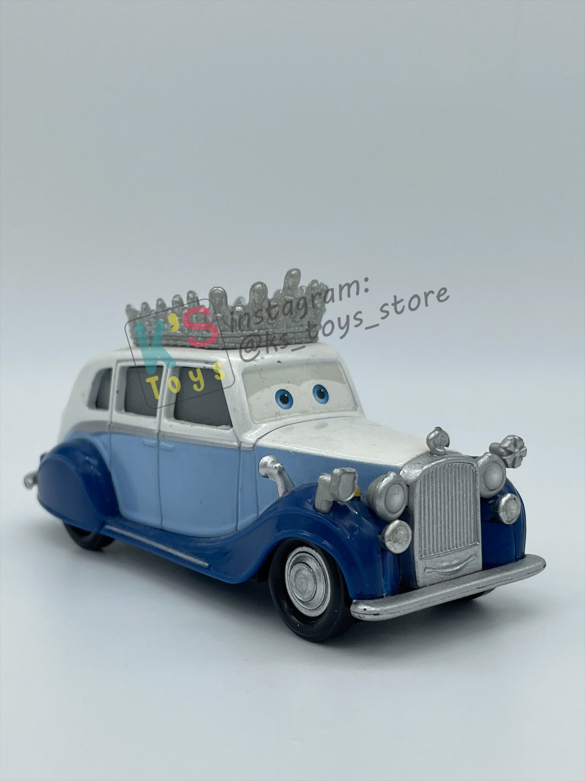 PRE-OWNED / LOOSE DISNEY PIXAR CARS - "THE QUEEN" CARS 2 SERIES - NEAR MINT CONDITION - READ DESCRIPTION!!!!!!!!!!