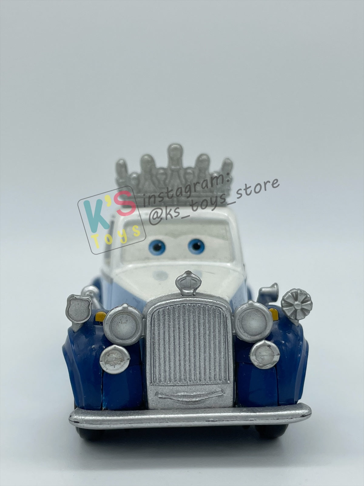 PRE-OWNED / LOOSE DISNEY PIXAR CARS - "THE QUEEN" CARS 2 SERIES - NEAR MINT CONDITION - READ DESCRIPTION!!!!!!!!!!
