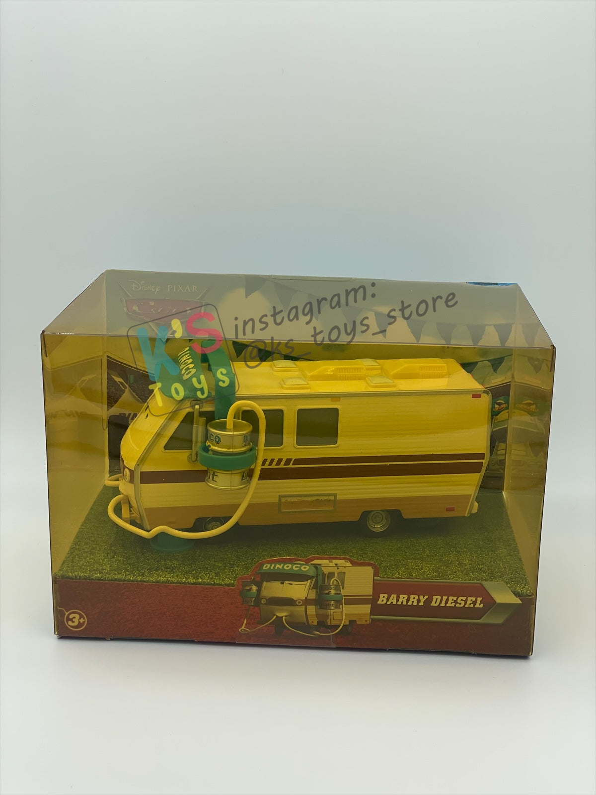 RARE DISNEY PIXAR CARS BY MATTY COLLECTION - BARRY DIESEL #02 PROMO - BNIP WITHOUT OUTER BOX