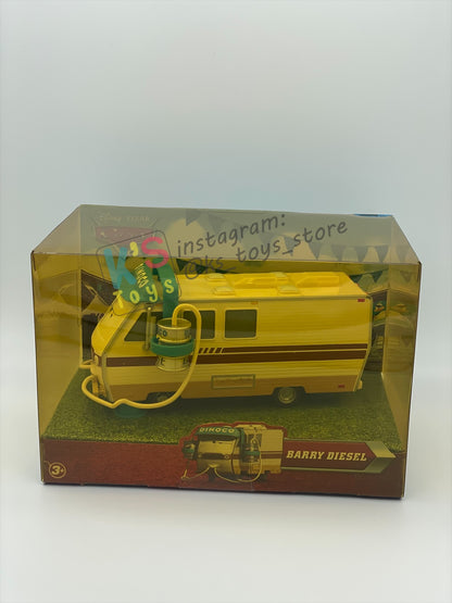 RARE DISNEY PIXAR CARS BY MATTY COLLECTION - BARRY DIESEL #02 PROMO - BNIP WITHOUT OUTER BOX