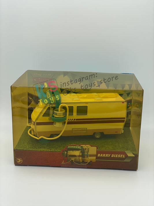 RARE DISNEY PIXAR CARS BY MATTY COLLECTION - BARRY DIESEL #02 PROMO - BNIP WITHOUT OUTER BOX